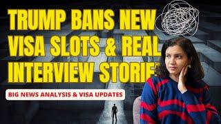 Fall 2025 F1 Visa Chaos - Slot updates and 3 real interview stories!