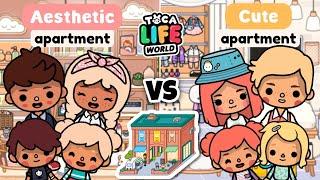 LOCAL APARTMENT IDEAS! || Aesthetic vs Cute || Toca Life World