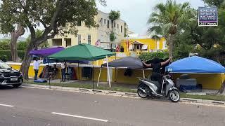 Spectators Prepare For Bermuda Day Parade, May 22 2025