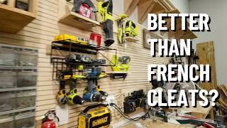 Shop Garage Organization | Better than Pegboard & French Cleats