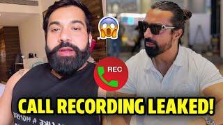 LEAKED! Ajaz Khan & Rajveer Fitness CALL RECORDING || Ajaz Khan VS Rajveer Fitness