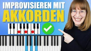 Akkorde improvisieren Klavier: Ein GENIALER Trick!