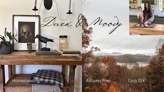 Simple Ways to Make Your Home Dark & Moody | Cozy Autumn Design Vlog | Halloween Preparations