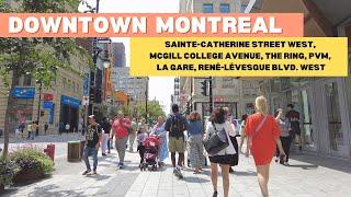 Discover Downtown Montreal 2024: Walking Tour with Must See Sights [4K]