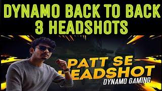 HAYDRA DYNAMO BACK TO BACK HEADSHOT IN PUBG MOBILE ll TEAM HYDRA