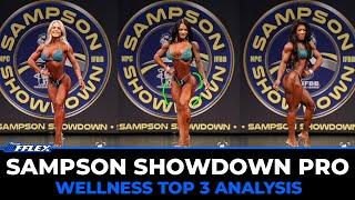 2024 Sampson Showdown Pro Wellness Division Top 3 Recap & Analysis