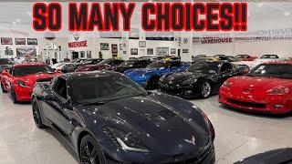 Inventory Walk Thru - C6 - C8 Corvettes!!