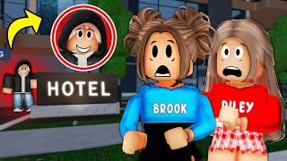 STALKER FOLLOWED US TO THE HOTEL In Roblox Snapchat!