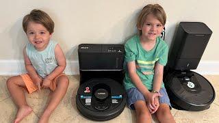 How to clean the house FAST…. with Robot Vacuums!!