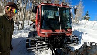 New Mini-Snowcat! '99 PistenBully 100! Pint-Sized PB 100 Walk-Around