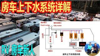 RV Trailer Newbie 房车新人必看：房车上下水系统详解   房车基础知识