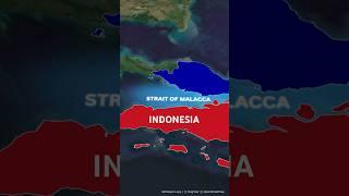 This Country Controls More Ocean Than Land #indonesia #china #india #worldmap  #asia #geography