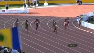 Women's 400m Final at Pan American Games CAN 2015