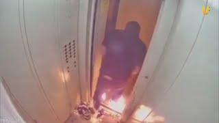 UTV. Житель Оренбурга случайно поджег себя в лифте