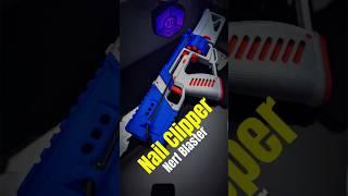 3D printed Revolver Bullpup NERF toy gun Blaster! #3dprinting