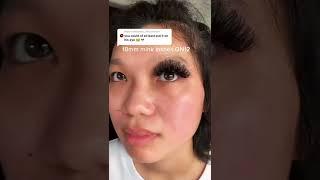 18 mm mink lashes Video By bbclashesvendor #Shorts