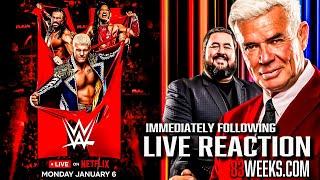 ERIC BISCHOFF *LIVE* RAW NETFLIX REACTION | Immediately after the show