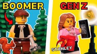 I Built Every GENERATION in LEGO!