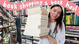 come book shopping with me + book haul! 