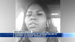Former co-worker speaks about woman killed at Montgomery airport