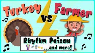 Thanksgiving Rhythm Game: Rhythm Poison, Boomwhackers, Singing & More!