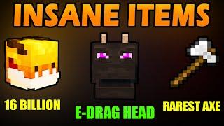 The Insanely Expensive Items Skyblock Youtubers Own | Hypixel Skyblock