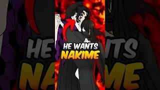 How Kokushibo fell in Love With Nakime? Demon Slayer Upper Moons Explained #shorts #demonslayer