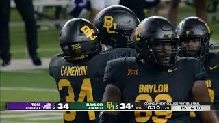 Baylor Football: Michael Trigg Reception on 4th and 9 vs. TCU