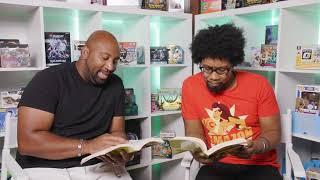 William Evans and Omar Holmon narrate their audiobook BLACK NERD PROBLEMS