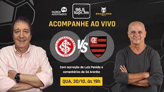 INTERNACIONAL 1 x 1 FLAMENGO - Campeonato Brasileiro - 17ª Rodada - 30/10/2024 - AO VIVO