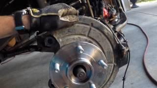 Changing Wheel Bearings on a 2010 Jeep Wrangler