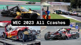 WEC 2023 All Crashes