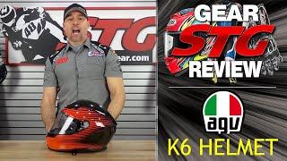 AGV K6 Helmet Review | Sportbike Track Gear