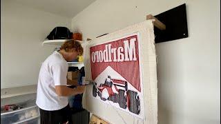 CUSTOM FORMULA 1 RUG | Full Tufting Process