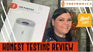 TaoTronics Hepa Air Purifier // Honest Testing Review +Discount Code