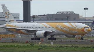 NokScoot Boeing 777-200ER HS-XBC Takeoff from NRT 16R