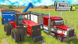 I Start Corn Harvest On My Iowa Farm? | Farming Simulator 25