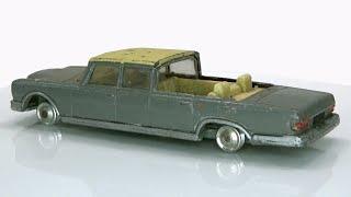 Mercedes 600 Pullman custom project of a cut Corgi model.