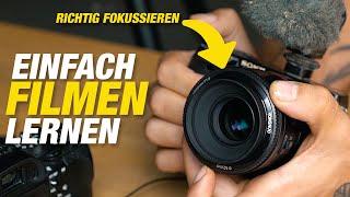 Übung: Manuell fokussieren beim Videos filmen | Einfach filmen lernen Kurs | Teil 3 | Jaworskyj