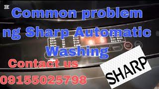 Common problem ng Sharp Automatic washing