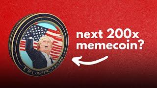 This Memecoin Will Make Millionaires! ($DJT Undervalued Crypto MEME Altcoin) TrumpChain