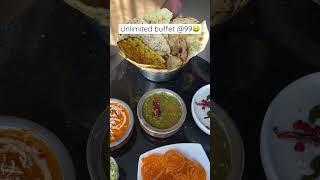 Unlimited buffet starting @99#foodie #bangalore #cafe #shorts