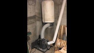 Harbor Freight Dust Collector review. Central machinery dust collector.