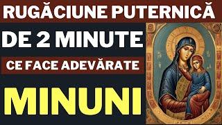 Rugaciune Catre Maica Domnului FĂCĂTOARE DE MINUNI