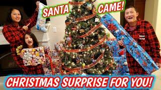 OPENING THE BEST CHRISTMAS PRESENTS EVER FROM SANTA! *Secret Surprise for you*