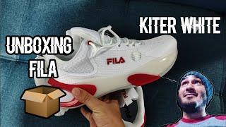 UNBOXING ZAPATILLAS FILA KITER WHITE/RED PARA HOMBRE 