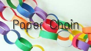 DIY | Diwali Special | Paper Chain | Diwali Decoration | Paper Craft|Bharti's Creative Art And Craft
