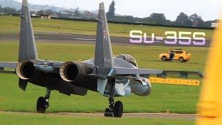 SU-35S at Paris Le Bourget 2013 [Remastered] - HD 50fps