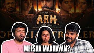 ARM Malayalam Trailer Reaction  |Tovino Thomas,Krithi Shetty |Jithin Laal |Dhibu Ninan Thomas