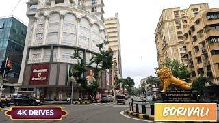 4K Drive in the Green Suburb of Mumbai - Borivali - IC Colony, LIC Colony | Mumbai